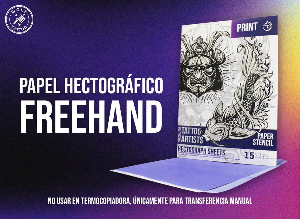Papel Hectografíco Freehand Stencil A4 15pz