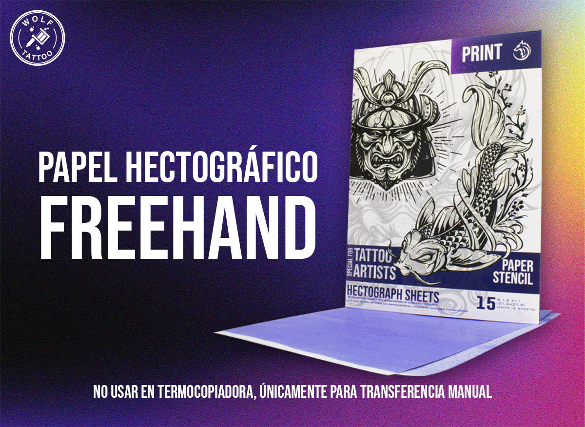 Papel Hectografíco Freehand Stencil A4 15pz