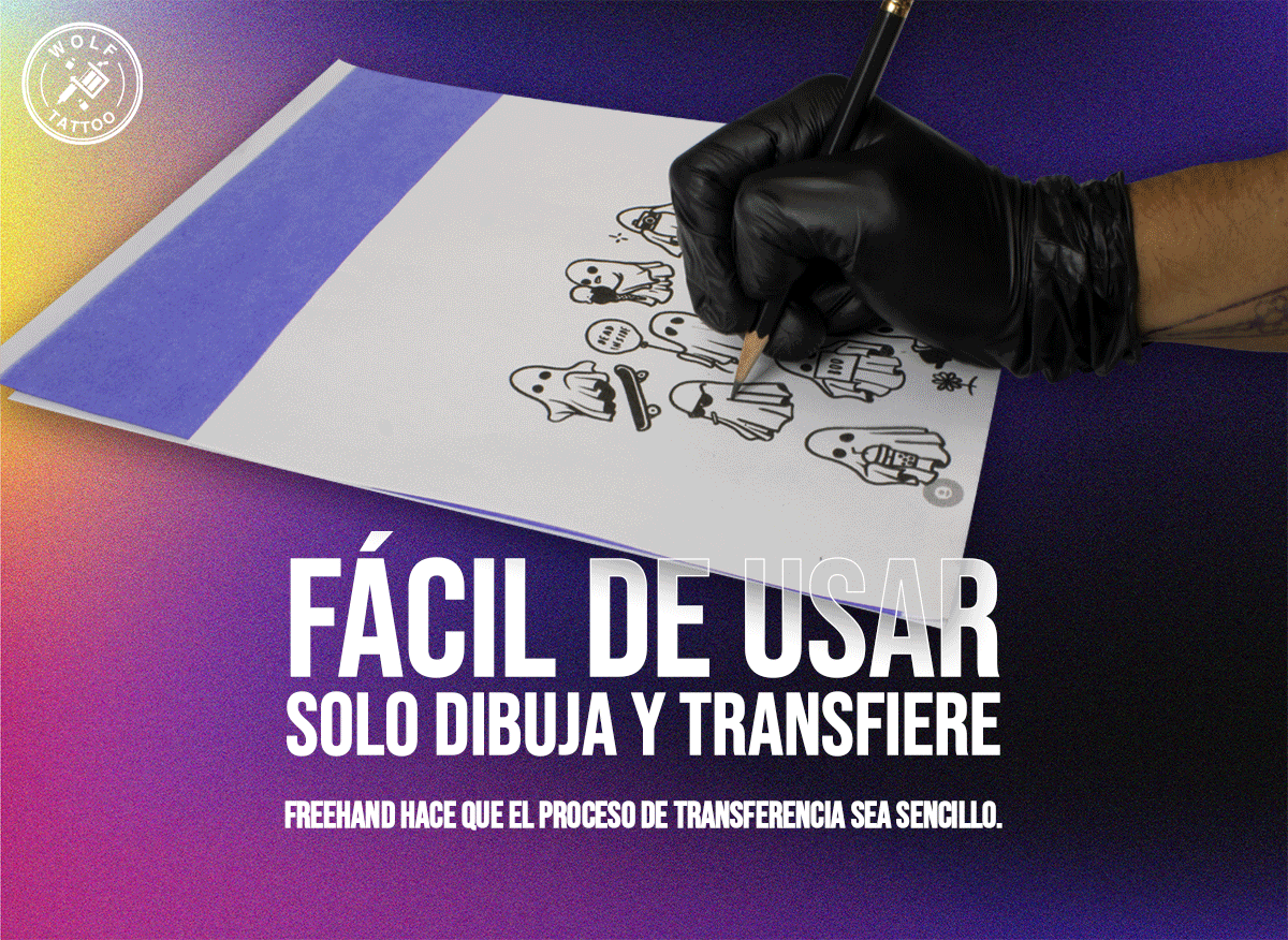 Papel Hectografíco Freehand Stencil A4 15pz