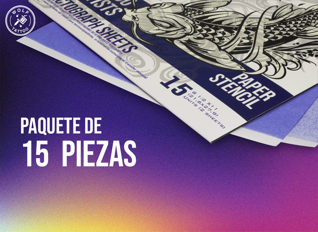 Papel Hectografíco Freehand Stencil A4 15pz