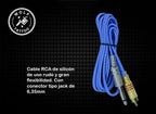 Cable Rca Para Máquina De Tatuar Resiste Con Punta De Cobre