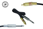 Cable Rca Para Máquina De Tatuar Resiste Con Punta De Cobre