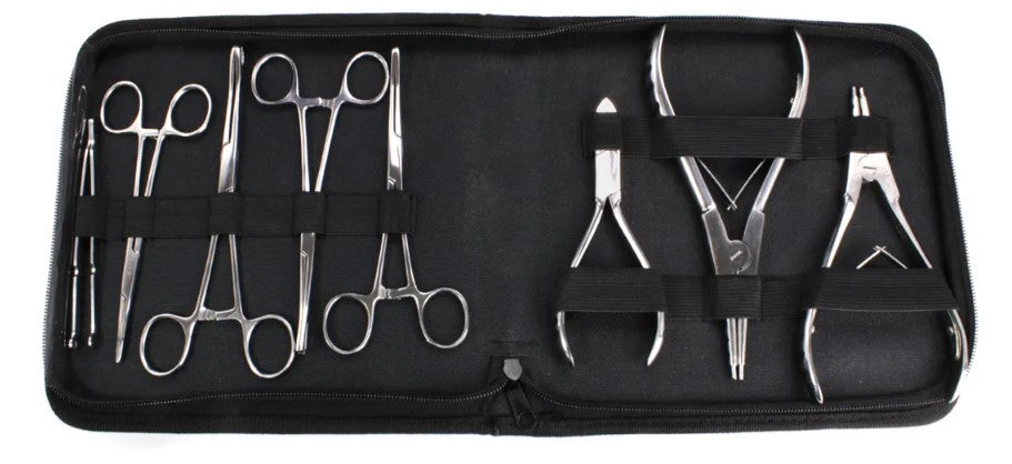 Kit De Pinzas Para Perforar De Acero Inoxidable