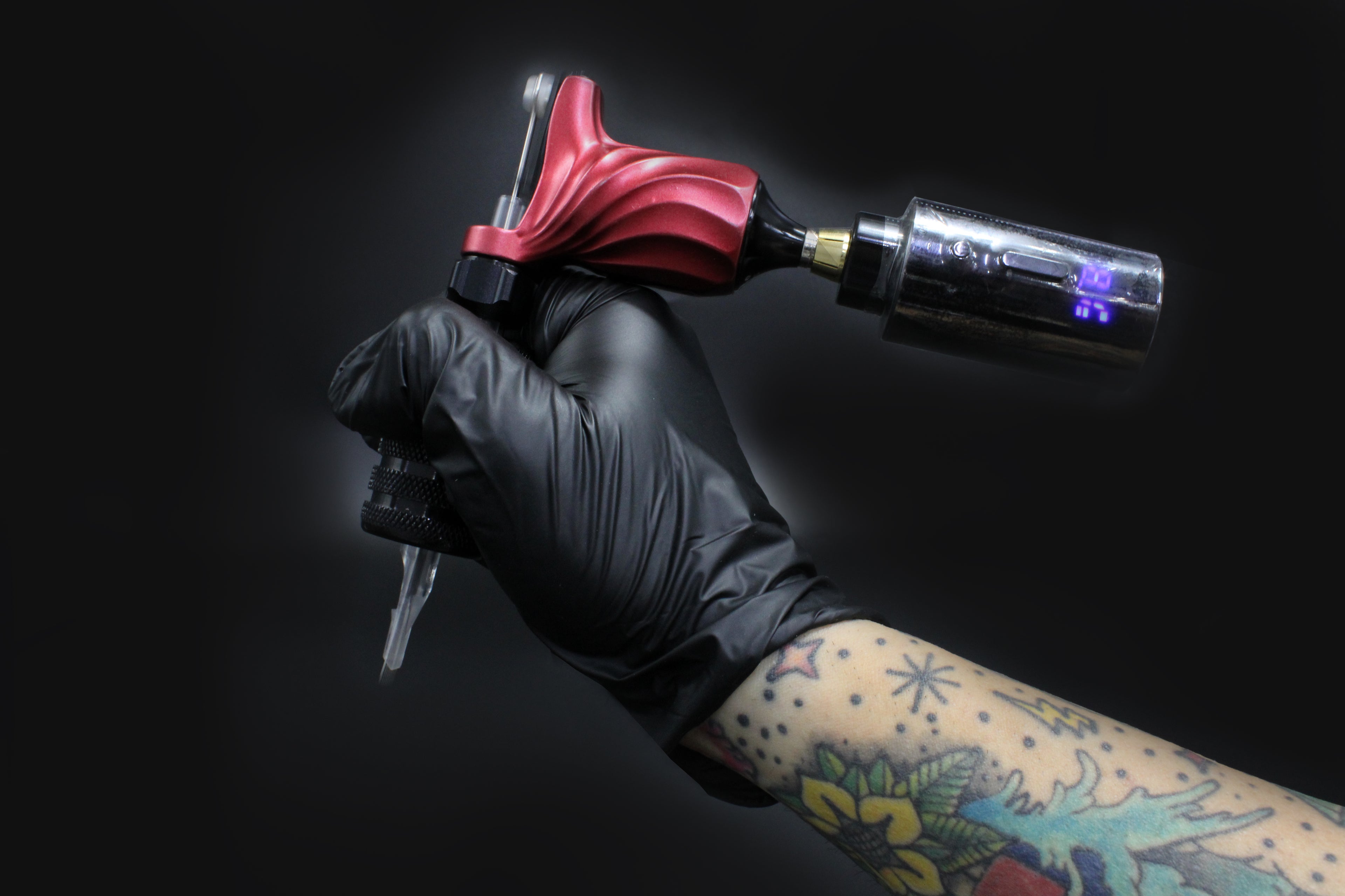 Tubo Para Tatuar Punta Larga 50pz Rt / Mf Transparente