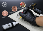 Máquina "Progetto" Para Tatuaje Rotativa Profesional Wolf Tattoo Alámbrica.