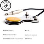 Pedal De Acero Inoxidable Redondo Para Tatuar Profesional
