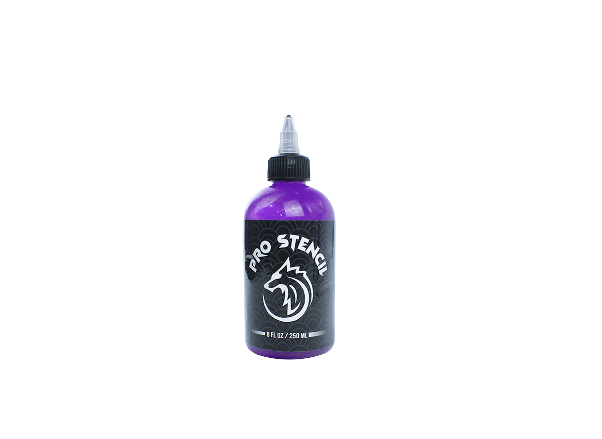 Gel Pro Stencil Transfer Wolf