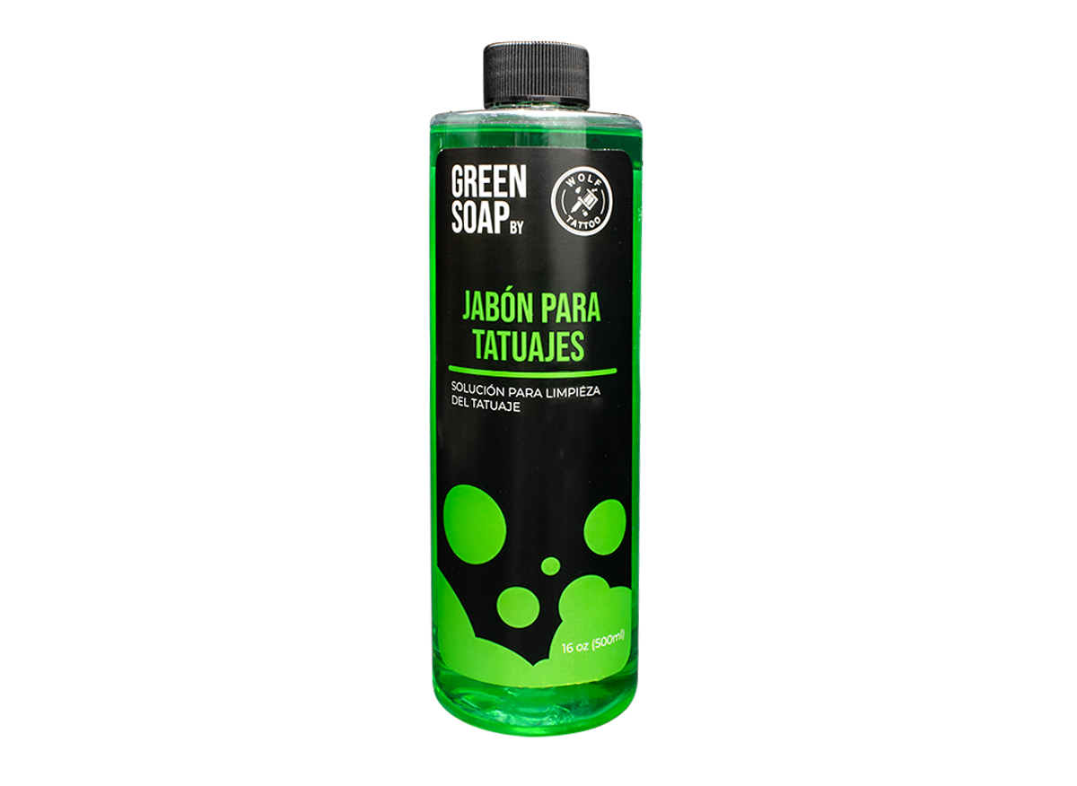WOT Green Soap Jabon Para Tatuajes