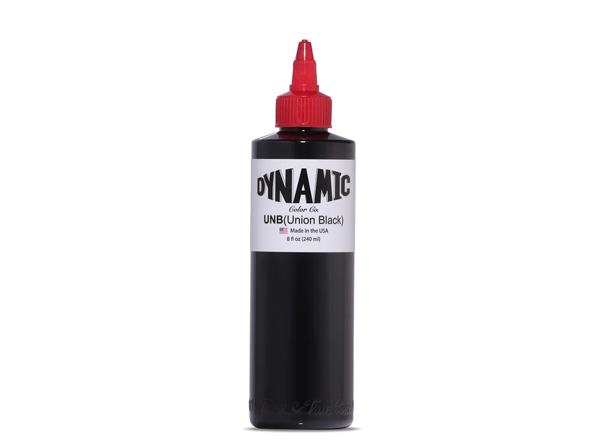 Tinta para Tatuajes Union Black marca Dynamic Color