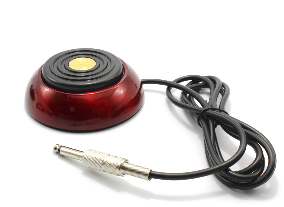 Pedal De Acero Redondo Para Tatuar Profesional 360°