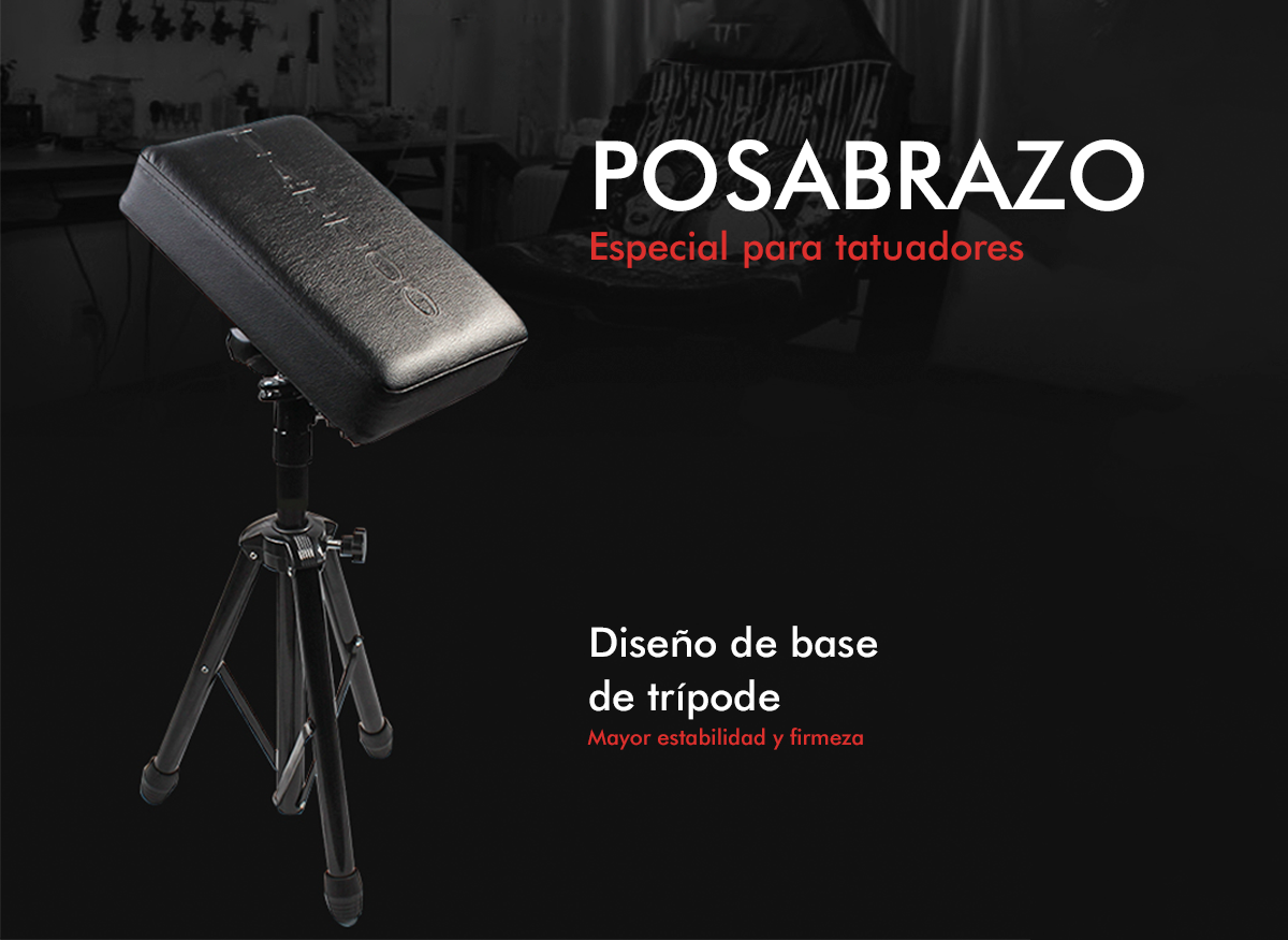 Descansa Brazo o apoyabrazo con Tripie