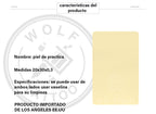 Piel sintética de practica para tatuar Mediana 5pz
