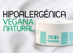 Crema Hipoalergénica Vegana Natural 100g