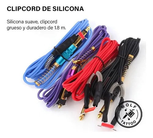 Cable Clipcord Primavera Para Máquina De Bobina