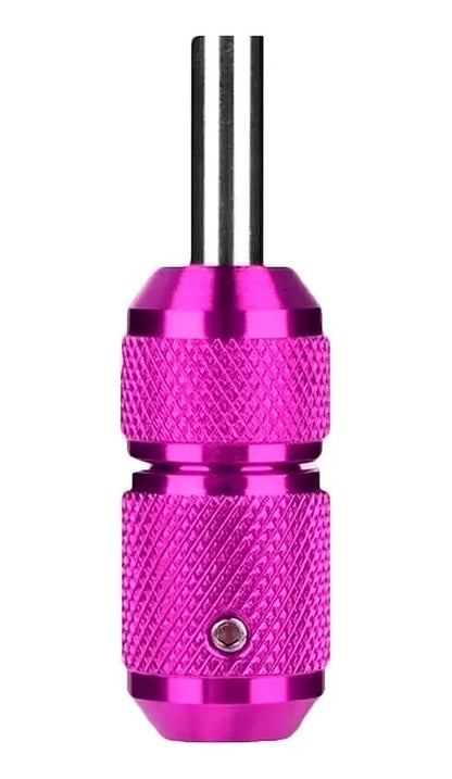 Grip De Aluminio Para Máquina De Tatuar Para Aguja Ajustable